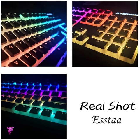 Keycap pudding PBT 129 phím xuyên led