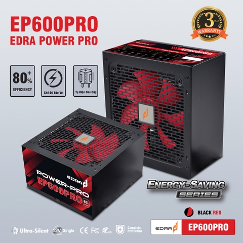 Nguồn Máy Tính EDRA EP600PRO 550W