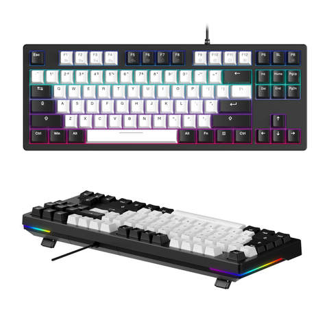 Bàn Phím Cơ Gaming Dareu EK87v2 PBT - Hàng Chính Hãng