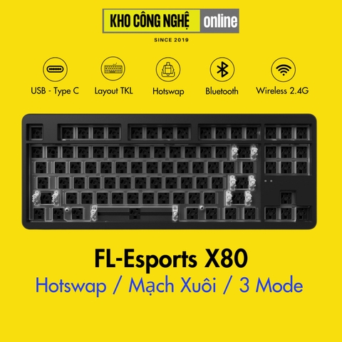 KIT Bàn Phím Cơ FL-Esports X80