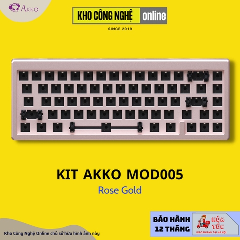 Kit bàn phím cơ AKKO Designer Studio MOD005 (Hotswap 5 pin / RGB / Foam tiêu âm / Gasket Mount) - Hàng chính hãng