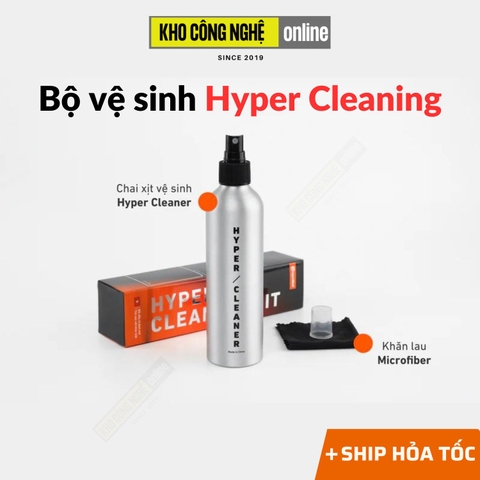 Chai vệ sinh màn hình Hyper Cleaning HyperWork C02 (Hyper Cleaning Kit)
