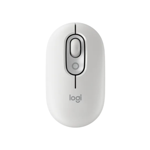 Chuột Không Dây Logitech POP Mouse - Trắng