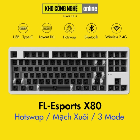 KIT Bàn Phím Cơ FL-Esports X80