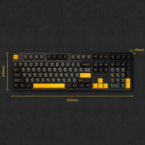 Bàn phím AKKO 3108 V3 Black & Gold