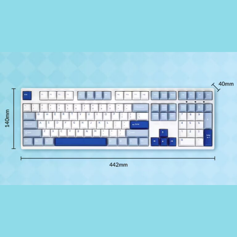Bàn phím AKKO 3108 V3 Glacier