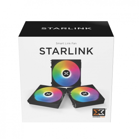 Tản Nhiệt XIGMATEK STARLINK / STARLINK ARTIC - ARGB, MODULAR DESIGN, PACK x3