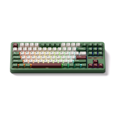 Bàn phím cơ AKKO TAC87 Matcha Red Bean Stellar Rose Switch