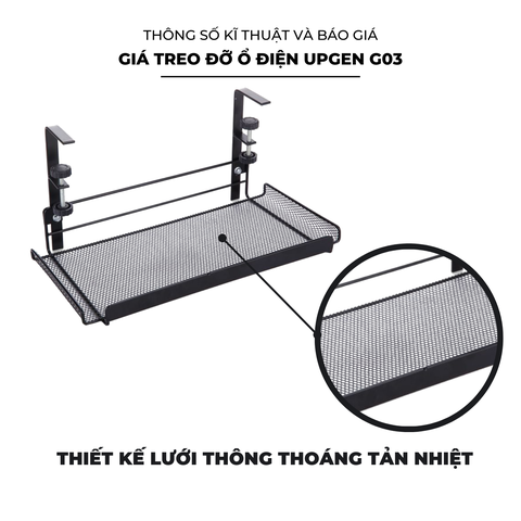 Giá Treo Đỡ Ổ Điện UPGen G03