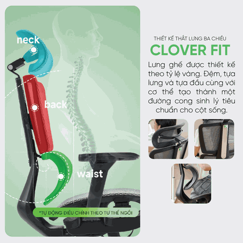 Ghế Công Thái Học Upgen Revolution 2025