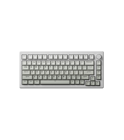 Bộ Keycap AKKO Warm Gray (PBT Double-Shot / Cherry profile / 132 nút) - Hàng Chính Hãng