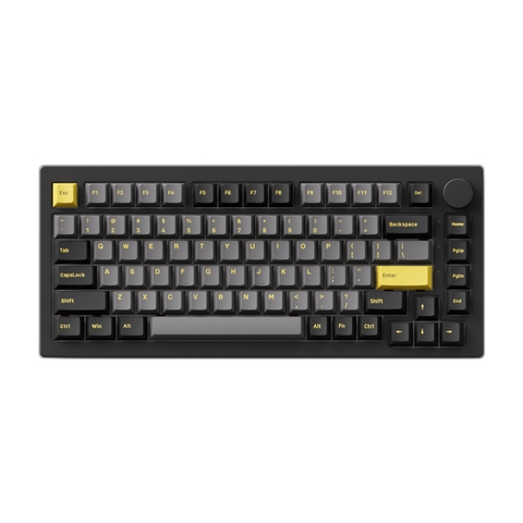 Bàn phím cơ AKKO 5075B Plus Black & Gold (Multi-modes / Led RGB / Gasket mount)