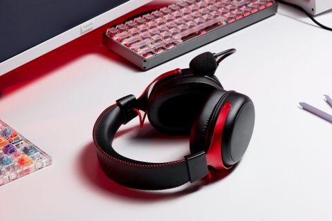 Tai nghe gaming Akko Verge S9 Ultra Black Red (Kết Nối Quad – Mode)