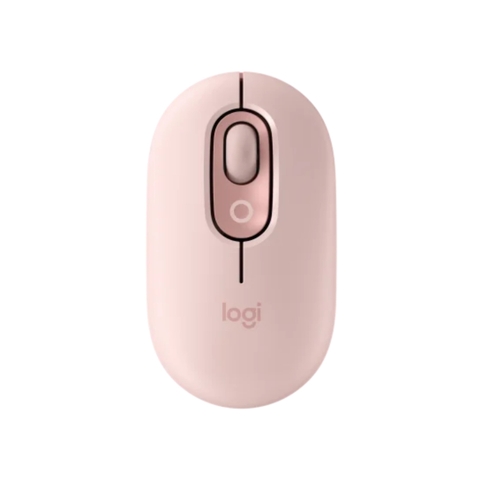 Chuột Không Dây Logitech POP Mouse - Hồng