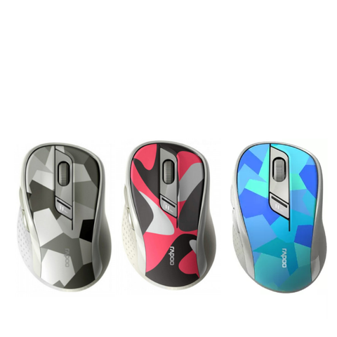 Chuột không dây Rapoo M500 Switch silent yên tĩnh, kết nối 3 Mode