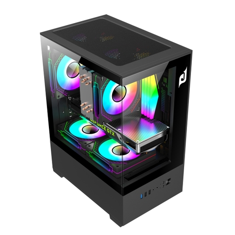 Vỏ Case máy tính EDRA ECS1303 - Đen
