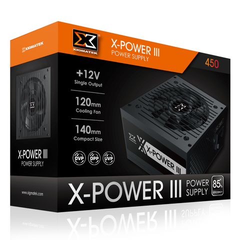 Nguồn XIGMATEK X-POWER III X-350 / X-450 / X-500 / X-550 / X-650