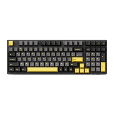 Bàn Phím cơ AKKO 3098B Plus Black & Gold - Cream Yellow Pro Switch