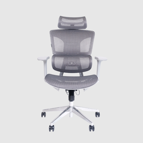 Ghế công thái học Gami Hexa 4D - Xám / Không Gác Chân