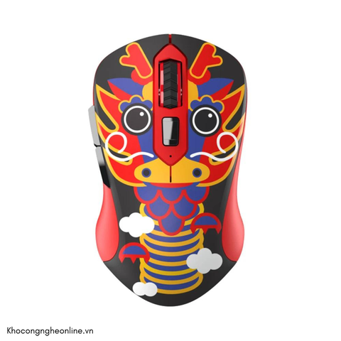 Chuột không dây DAREU LM115G Multi-Color Dragon / Cat / Bear / Dog / Monkey / Lion / Panda / Sheep