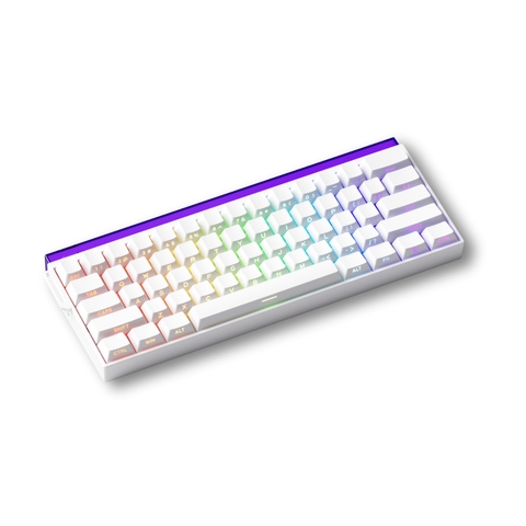 Bàn phím cơ Veekos Shine60 SP White