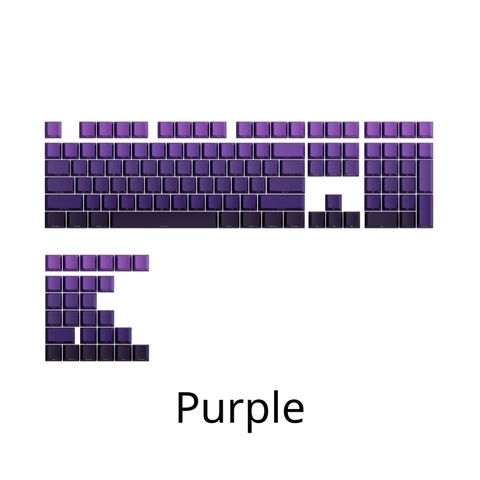 Keycap bàn phím cơ - Keycap Veekos Gradient PBT / Double Shot / 135 nút / Cherry Profile (Hàng Chính Hãng)