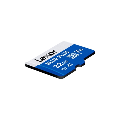 Thẻ nhớ Lexar BLUE PLUS microSDXC UHS-I Card, C10, U1, V10, A1, Up to 100MB/s - 32GB