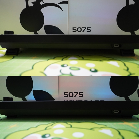 Kit bàn phím cơ AKKO 5075B Via (Multi-modes / RGB / Hotswap / Gasket mount)