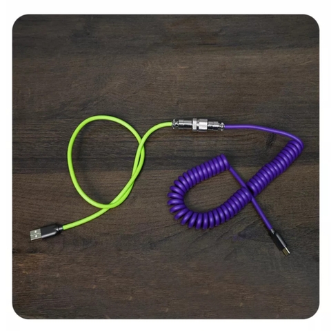 Dây cáp custom bàn phím cơ FL-Esports USB To Type C (Hàng Chính Hãng)