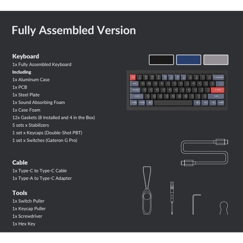 Keychron Q4 - Bàn phím cơ custom QMK 60%