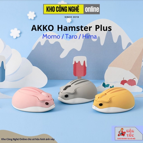 Chuột không dây AKKO Hamster Plus