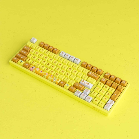 Bàn phím AKKO 3098S SpongeBob (RGB / PBT Dye-subbed / JDA profile / AKKO CS switch) - Hàng Chính Hãng