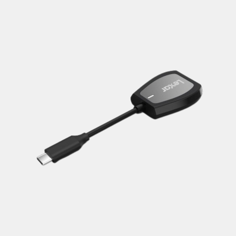 Đầu đọc thẻ nhớ Lexar RW470 2-in-1 Type-C Reader, Retail Box, Global (Hàng Chính Hãng)