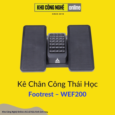 Kê chân công thái học WARRIOR Ergonomic Footrest WEF200