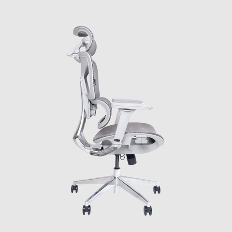 Ghế công thái học Gami Hexa 4D - Xám / Có Gác Chân