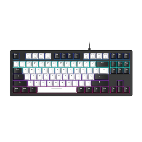 Bàn Phím Cơ Gaming Dareu EK87v2 PBT - Hàng Chính Hãng