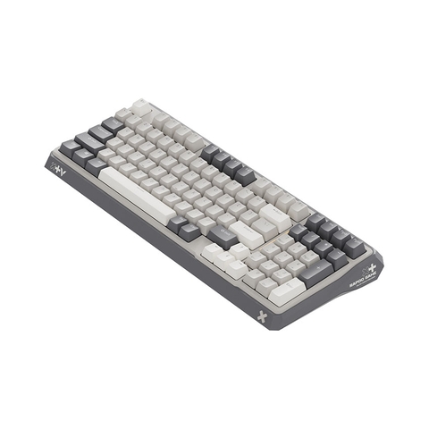 Bàn Phím Rapoo V750PRO Brown Grey Beige - Switch Blue