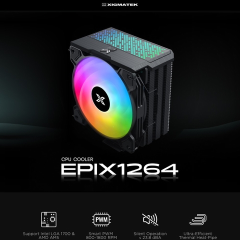 Tản nhiệt khí CPU XIGMATEK Epix 1264 Artic