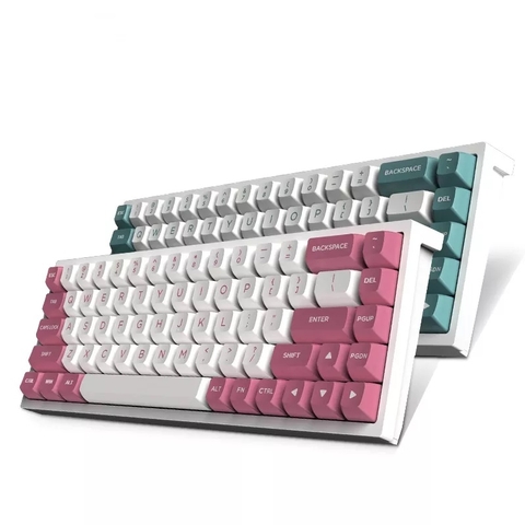 FL680 - Bàn phím cơ FL-Esports FL680 SAM Night Black / Peach / Aqua Green / Purple / Banana (Hàng Chính Hãng)