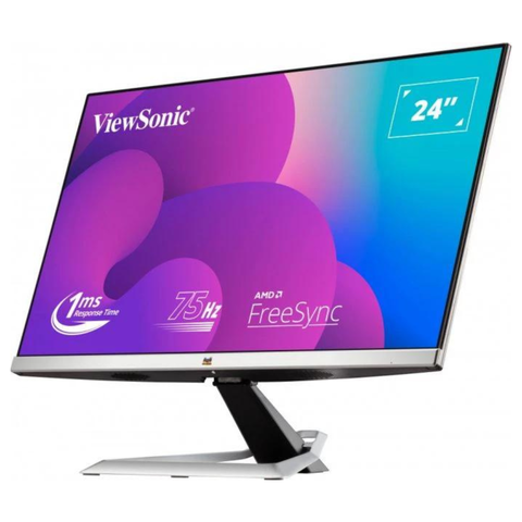 Màn hình ViewSonic VX2481-MH 24 inch, IPS, AMD FreeSync™, 75Hz, 1ms, 102% sRGB (Hàng Chính Hãng)