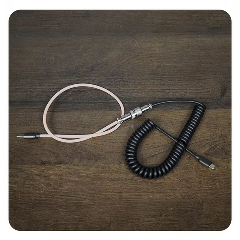 Dây cáp custom bàn phím cơ FL-Esports USB To Type C (Hàng Chính Hãng)