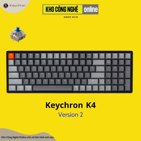 Bàn phím cơ keychron k4 (VERSION 2)