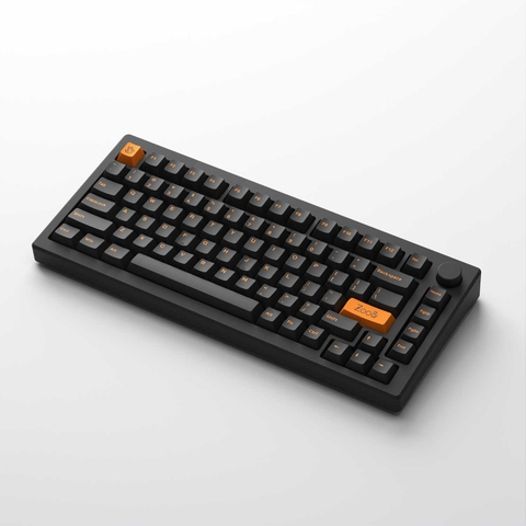 Bàn phím cơ AKKO MOD007 PC Orange on Black (Hotswap / Gasket Mount / Clacky / Mạch Xuôi) (Hàng Chính Hãng)