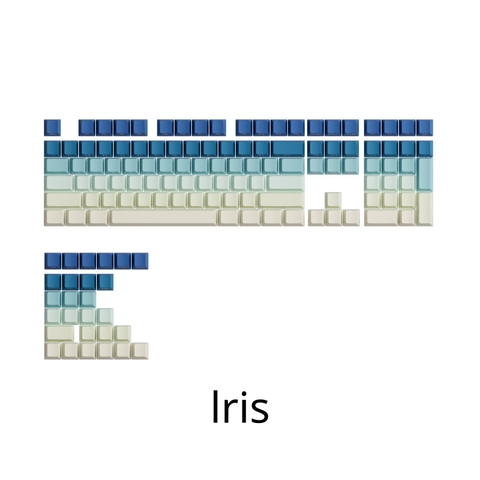 Keycap bàn phím cơ - Keycap Veekos Gradient PBT / Double Shot / 135 nút / Cherry Profile (Hàng Chính Hãng)