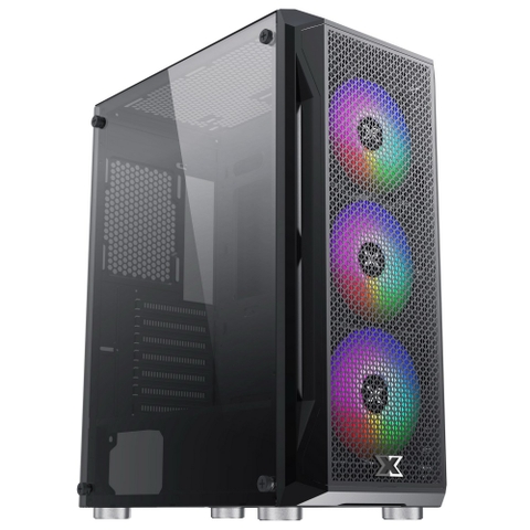 Vỏ Case Máy Tính XIGMATEK GAMING X 3F (EN49899) - GAMING ATX, KÈM 03 FAN XIGMATEK K20F