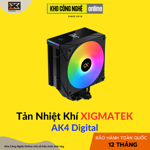 TẢN NHIỆT CPU XIGMATEK AK4 Digital