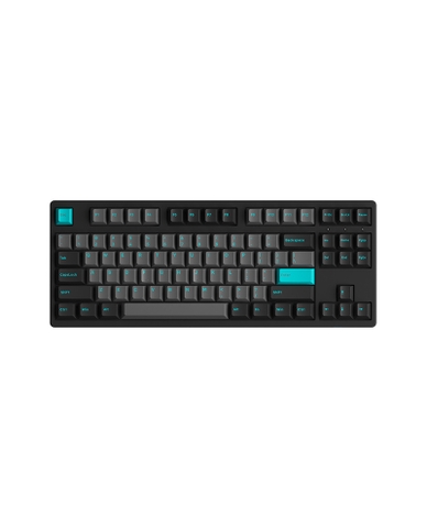 Bàn Phím Cơ AKKO 3087 Plus Black & Cyan | 3087 Plus Prunus Lannesiana (Foam tiêu âm / AKKO CS switch)
