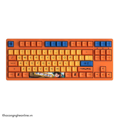 Bàn phím cơ AKKO 3087 RF Dragon Ball Z Goku (Dual-mode / AKKO sw v3)