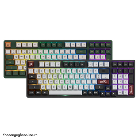 Bàn phím AKKO 3098S Dracula Castle / 3098S World Tour London (Hotswap / Foam tiêu âm / RGB / AKKO CS switch)