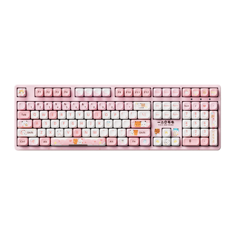 Bàn phím AKKO 3108 V3 Yier and Bubu Pink
